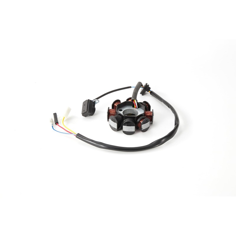 GY6 Magneto Stator 8 Coil with Magneto Flywheel Puller Kit