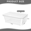 LECEHIVO 120 Pcs Plastic Meal Prep Containers with Lids 25
