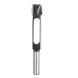 sourcing map Wood Tenon Dowel Plug Cutter 10mm Metric Tenon Dowel Cutting Tools Drill Bit High Speed Steel Wood Plug Dowel Cutter with Round Shank for Woodworking Furniture Making