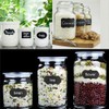 32 Waterproof Chalkboard Labels Reusable Blackboard Stickers Kit to Decorate
