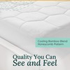 Zen Mattress Pad Cover - Cooling Bed Topper & Waterproof