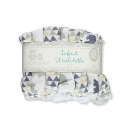 CRIBMATES Baby Big Boys' 24-Pack Washcloths - Multi, one Size, Multicolor