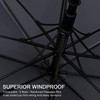 G4Free Vented UV Golf/Beach Umbrella 68" Arc, Auto Open Oversize