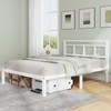Novilla 14 Inch Queen Bed Frame with Headboard, No Box