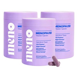Meno Menopausia Vitaminas 2000mg 60caps 3pcs
