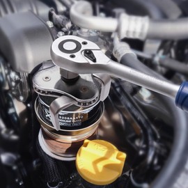 Spurtar Ölfilterschlüssel 3-armig Ölwechselwerkzeug Auto Werkzeug Ölfilter-Ausbauwerkzeug für Ölfilter Ø 64-116mm - Zweiwege