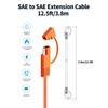 Tonton 12.5FT SAE to SAE Extension Cable 2-Pack, 16AWG Heavy