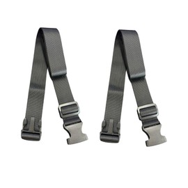 DeaHea 2 Pack Wheelchair Leg Safety Belt Leg Bind Strap Thigh Safety Harness Fastening Safe Belt for The Elderly Folding Wheelchair Lightweight Foldable Transport Wheelchairs with Swing-Away Footrest