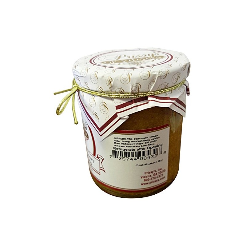 Prissy's of Vidalia Key Lime Honey Mustard Dipping Sauce, 10