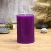 Jeco “2” Diameter by 3” Purple Pillar Candle,CPZ-2310