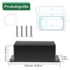 Electronic Junction Box, ABS Cable Housing Distribution Box, 158 x