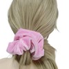 2 Pcs Pink Color Large Size Scrunchies for Hair Women