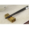aoba Children Chopsticks Dishwasher Safe, Natural Wood Glass Ball 18