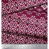 Soimoi Poly Georgette Fabric Aztec Geometric Printed Fabric 1 metre