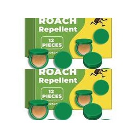 Indoor roach bait gel and trap, - 12 pieces, roach killer - home outdoor pest control:_2PCS