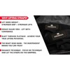 VSL Weight Lifting Wrist Wraps with Padded Gym Straps Elasticated