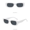 Taomeng Retro Small Frame Sunglasses Men Women Trendy Rectangle Sunglasses