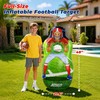 48” Inflatable Football Target Net Toss Game, Perfect for Party