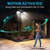 Solar Garden Lights Professional Waterproof 3 Heads Rotation High Power