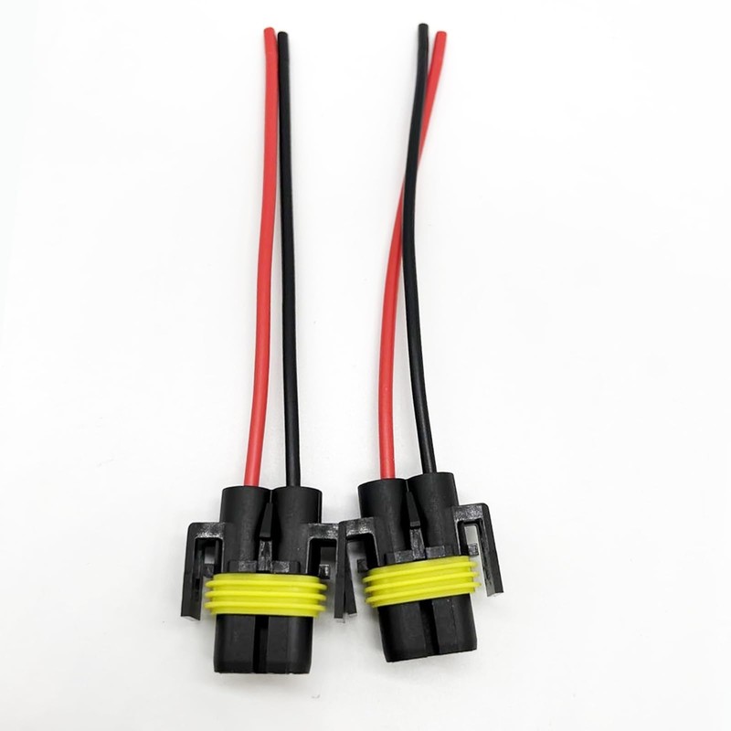 TOPKU H11 H9 H8 880 881 Female Nylon Adapter Wiring
