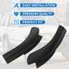 Front Roof Rain Drip Rail Finisher Left & Right Set
