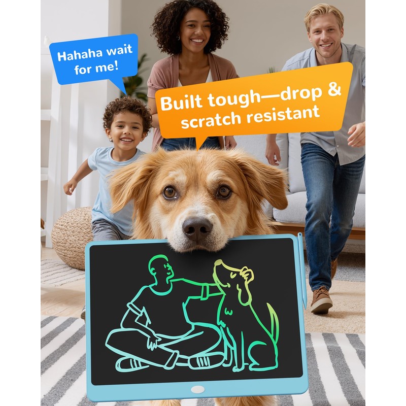 KOKODI LCD Writing Tablet, 16 Inch Colorful Doodle Board Drawing