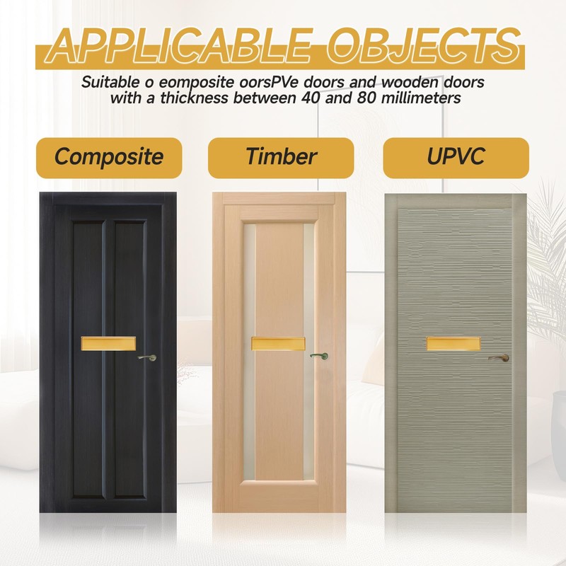 Internal Letterbox Draught Excluder, 11.5 Inch (29.2cm) Metal Letter Box