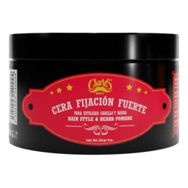 Charle´s Cera Fijación Fuerte 8 Oz Para Cabello Y Barba