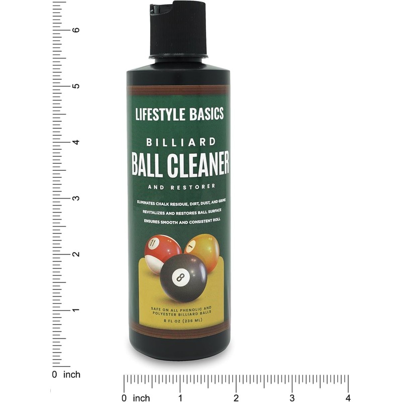 Lifestyle Basics Billiard Ball Cleaner and Restorer Polish 2-Pack |