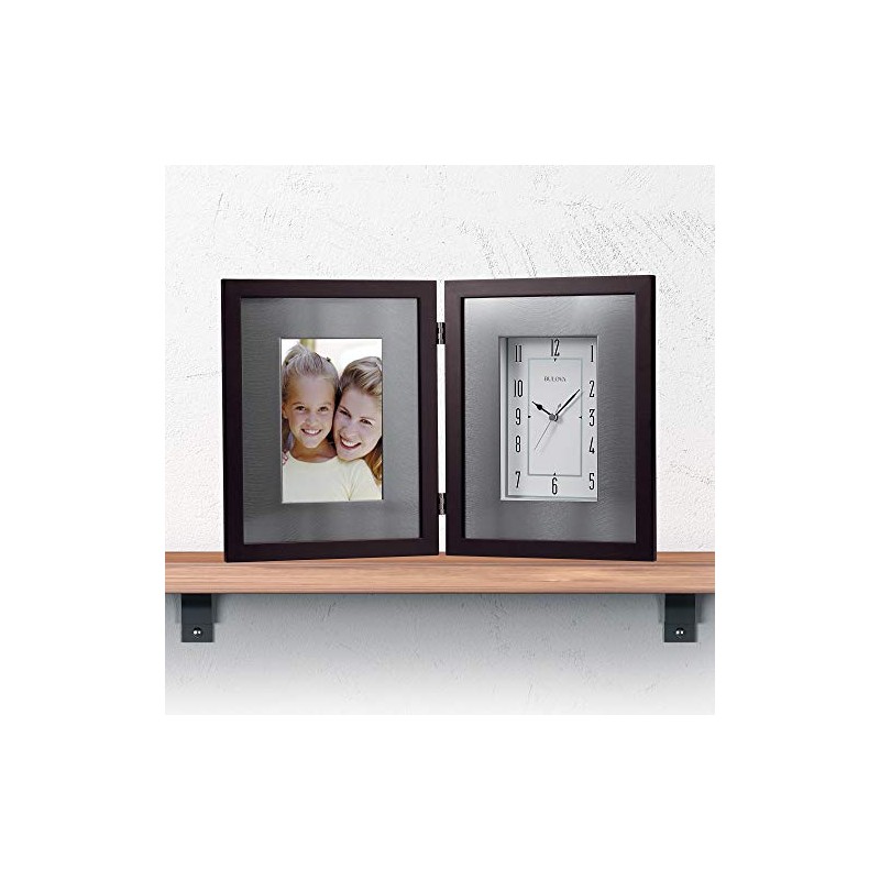 Bulova Winfield Picture Frame Clock