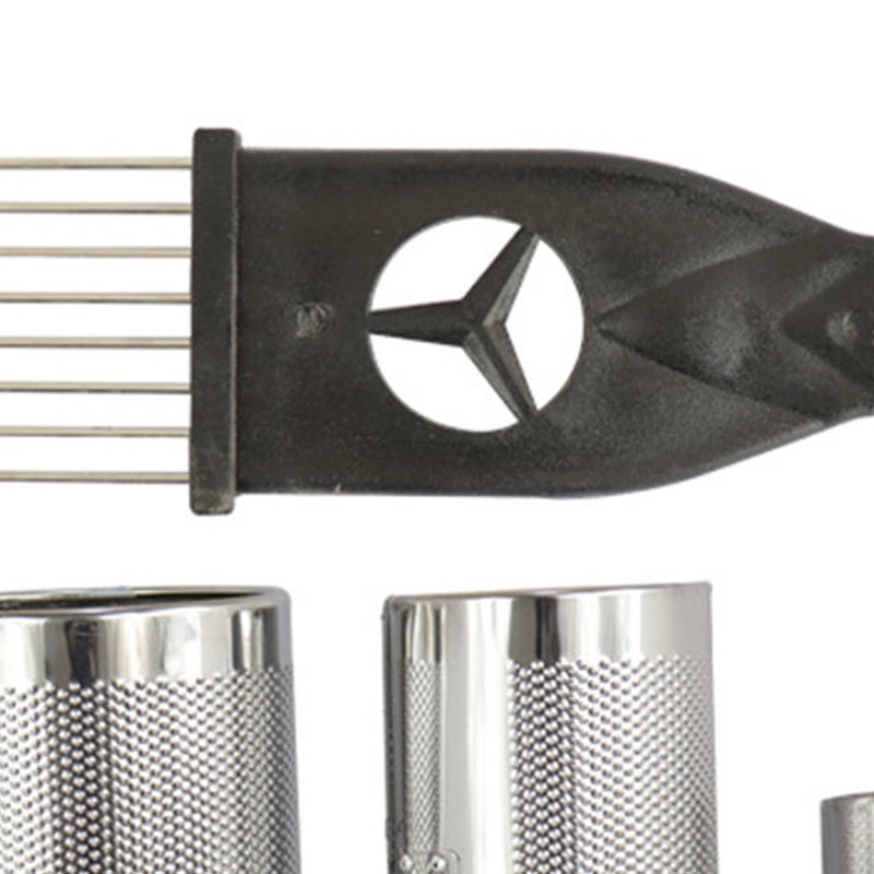 Metal Guiro Musical Instrument with Scraper Hand Percussion Guiro Shaker
