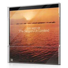Likesing Vinyl Wall Mounted Rack, Acrylic Vinyl Record Holder, Album Frames for Vinyl Records Collection Floating Hanger Display(Acrylic Floating Holder Only)