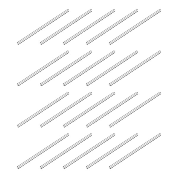 sourcing map 80Pcs M1.5 x 30mm 304 Stainless Steel Dowel