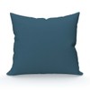 Soleil d'ocre CASE VP 63X63 Duck Blue Cotton