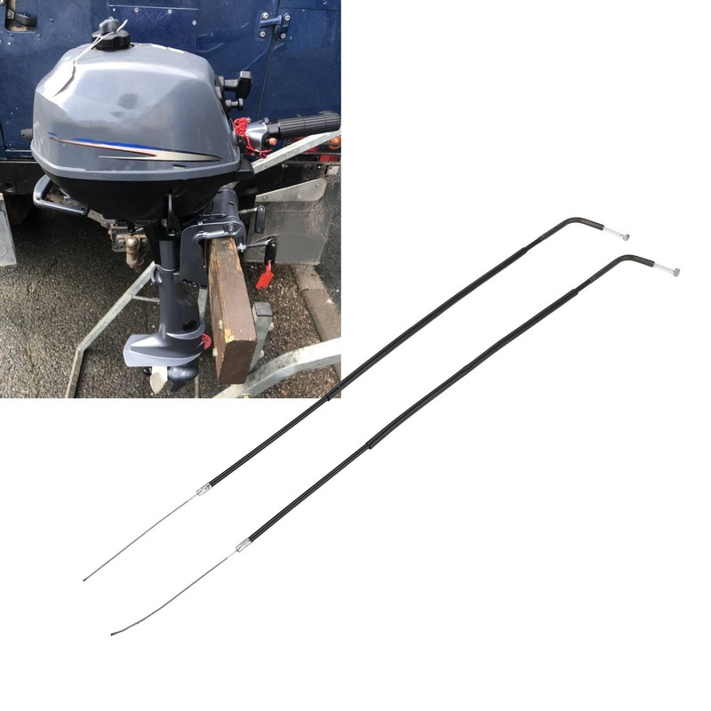 aqxreight Outboard Throttle Cable 69M F6301 10 Marine Throttle Shift