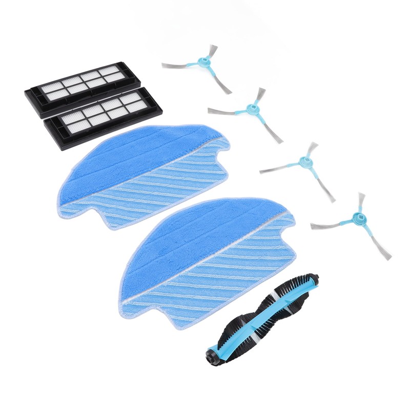 9 Pcs Vacuum Parts Replacement Main Brush Side Brush Filter