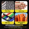 2 in-1 Inner-Outer Pipe Deburring Tool,PVC Chamfer Tool,Chamfer Reamer,Pipe Deburring