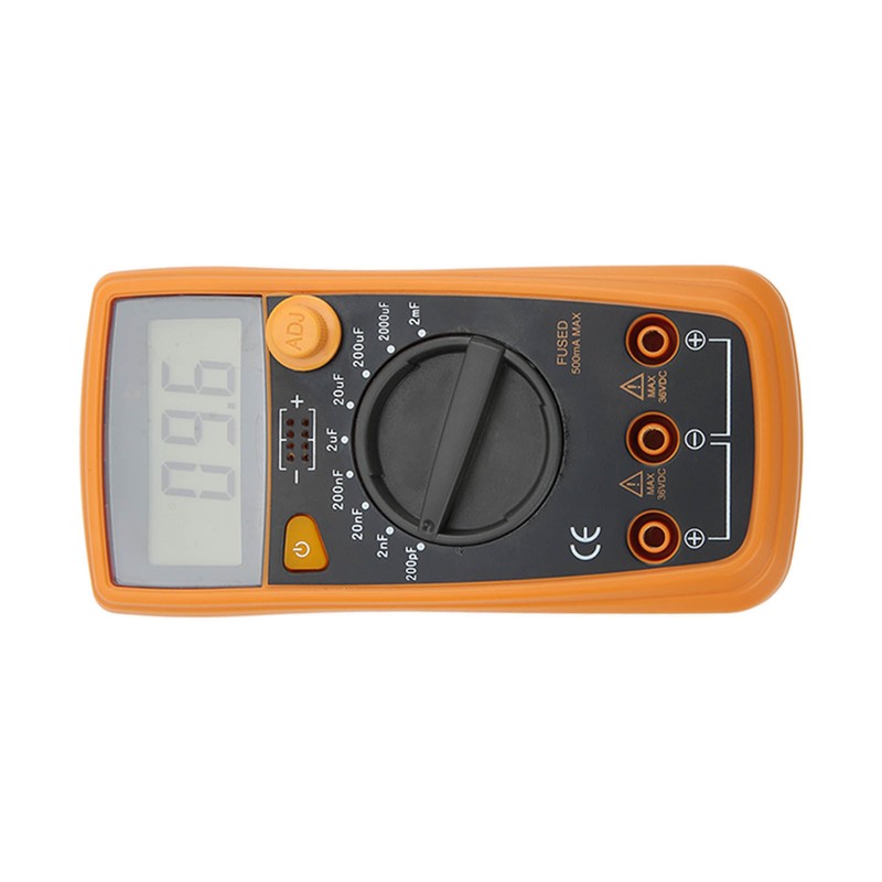 Capacitor Meter Digital Capacitance Tester High Accuracy Test Tool for