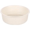 Ligna Feeding and Drinking Bowl Round White XL 1930 ml