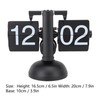 Flip Clock Large Number Battery Powered 304 Stainless Steel Tabletop