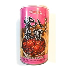 5 Pack Chin Chin Black Rice Congee 11 Oz Each And 1 Pack Chin Chin Job’s-Tears Mung Bean 11 Oz