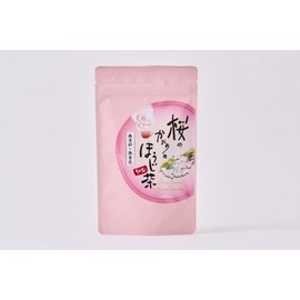 Sanyo Shoji Cherry Blossom Roasted Roasted Tea Pack, 0.07 oz (1.8 g) x 10 Bags