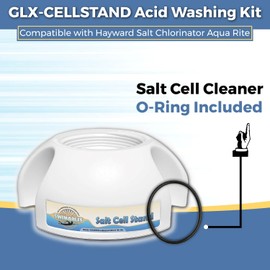 Swimables GLX-CELLSTAND Acid Washing Kit Compatible with Hayward Salt Chlorinator Aqua Rite | Compatible with 520670 Intellichlor & Hayward Salt Cell Cleaning Stand | Salt Cell Cleaner Oring Included