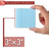 Mr. Pen- Sticky Notes, 3”x3”, 12 Pads, 600 Sheets, Pastel