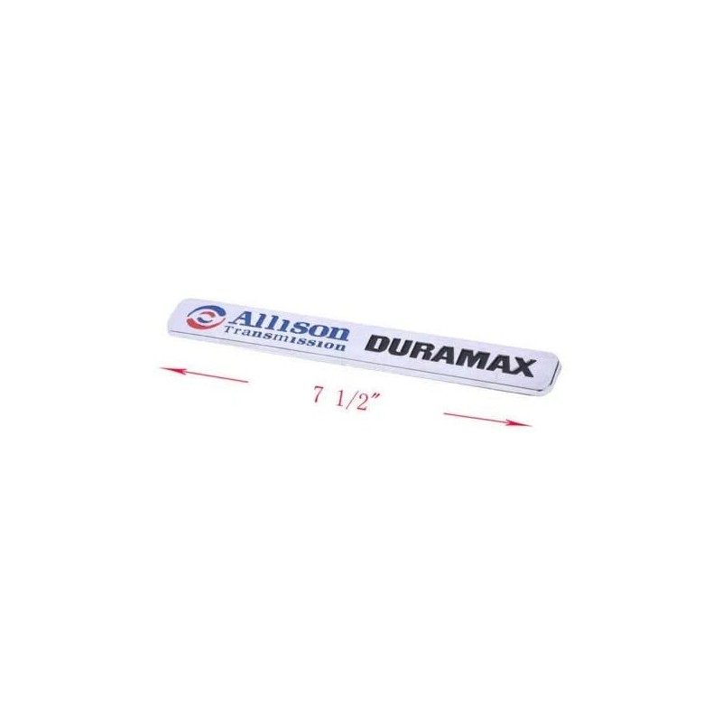 2x Autotuning Transmisión Allison Duramax Emblema 2500hd para Gm Cromo