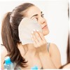 FOMIYES 4sets Bamboo Face Towels Reusable Exfoliating Face Cloths Large