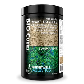 Brightwell Aquatics Xport BIO Cubes - Ultra-porous Biological Filter Media for Filtration in Marine and Freshwater Aquariums