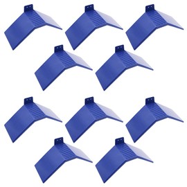 ANCLLO Pack of 10 Reusable Plastic Pigeon Rods, Pigeon Grids, Locking Tents, Supporting Accessories, Pigeons and Other V?Gel - Blue