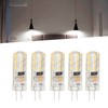10pcs G4 LED Bulb Double Feet Base 1.5W AC110V 110LM