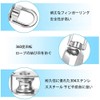 CAIYUDPTTS Pulley, Small Pulley, M15, Rope Pulley, Swivel, Stainless Steel
